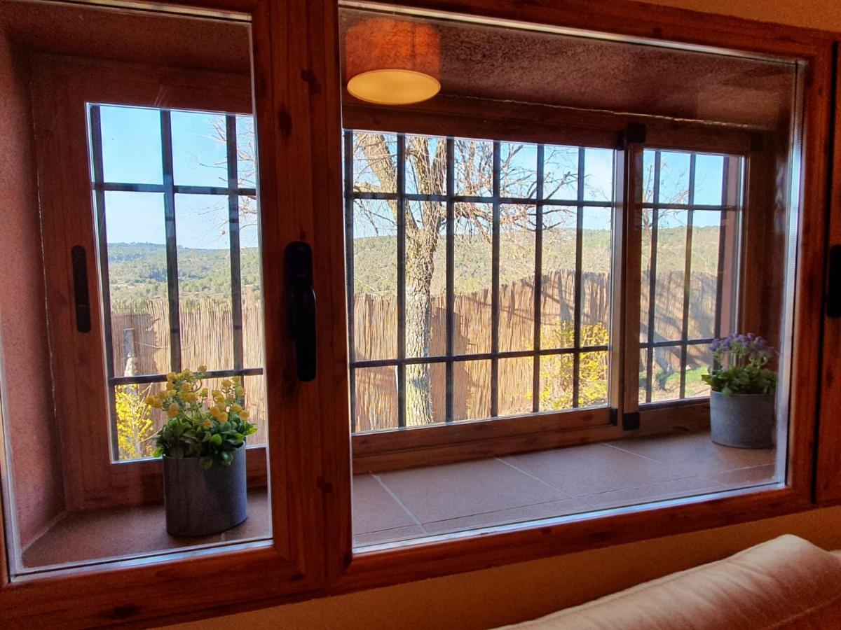 Casa Rural Manitoba Luxe Buenache de la Sierra Buitenkant foto