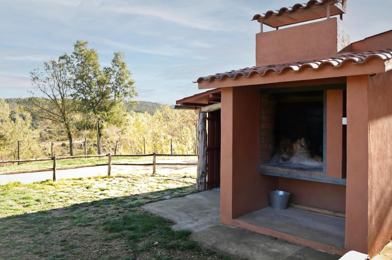 Casa Rural Manitoba Luxe Buenache de la Sierra Buitenkant foto