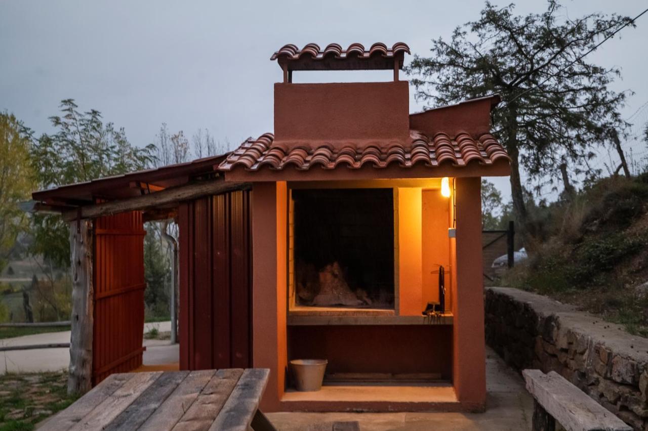 Casa Rural Manitoba Luxe Buenache de la Sierra Buitenkant foto
